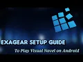 Exagear Setup Guide to Play Visual Novel on Android
