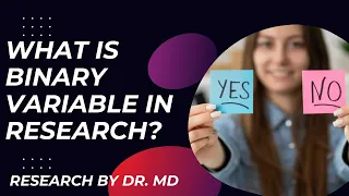 What is binary variable in research
