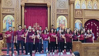 ان كان الرب معنا كورال القديس اباهور  دندنها