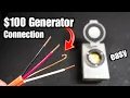 Cheap Easy Way to Connect a Generator to Your House - Legal Too