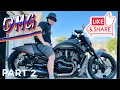 Harley Davidson V Rod body kit installation Part