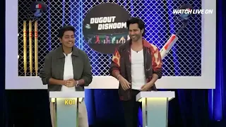 Glimpse of Dugout Dishoom EP 01 ft. Varun Dhawan & Aakash Gupta