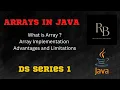 What is Array In Java Programming In Tamil Arrays in Java Data Structures and Algorithms - 1