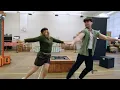In Rehearsal Sara Chase and Max Clayton Perform Enjoy The Ride from Broadway s Schmigadoon