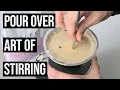 Pour Over Coffee Discussion Stirring Agitation