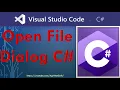 C Open File Dialog for Select File or Folders Windows Forms Folder Browser Dialog
