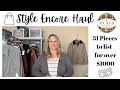 I sourced 31 items at Style Encore for 120 to list online for over 1000