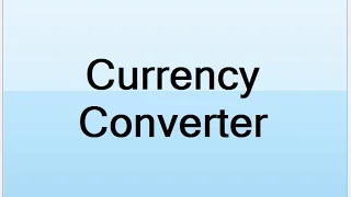 How to Create Currency Converter Systems in Visual Basic Net