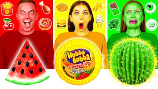 Food Of The Same Colors Challenge Funny Situations By BaRaFun Challenge 