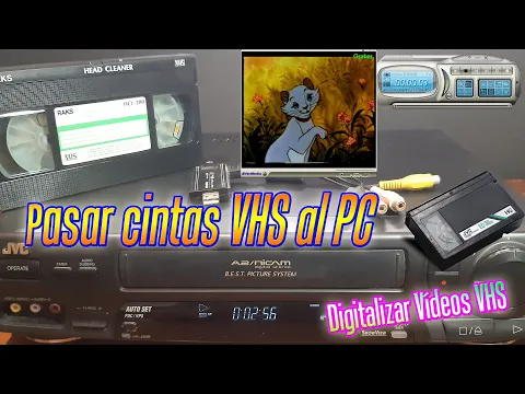 Download MP3 Cómo pasar cintas de vídeo VHS al PC - Digitalizar  y convertir vídeos VHS a la computadora