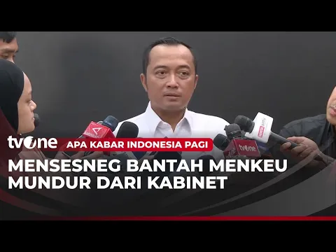 Mensesneg Nyatakan Pemerintah Tengah Lakukan Koordinasi untuk Kuatkan Rupiah