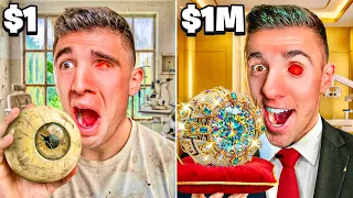 $1 vs $1,000,000 Eyeball..