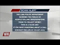 Lima Police Department warning the public about scam calls