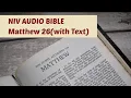 Matthew 26 NIV BIBLE with text