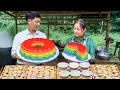 Download Lagu How to Make Colorful Steamed Layer Cakes, Bring them to the Market to Sell with my Family