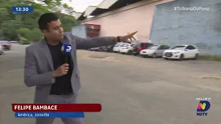 Investigadores flagram assalto com faca em ponto de ônibus na área nobre de Joinville