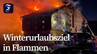 Opferzahl bei Brand in türkischem Skihotel steigt