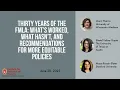 Thirty Years of the FMLA What s Worked What Hasn t and Recommendations for More Equitable Policies