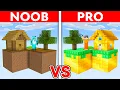 Lagu NOOB vs PRO: MILLIONAIRE SKYBLOCK Build Challenge in Minecraft