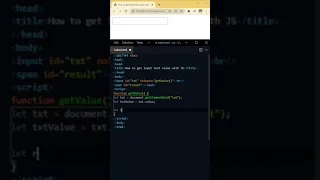 Javascript how to get input text value while typing