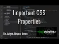 Important CSS Properties Complete Tutorial Code Overload