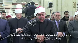 برواية الإمام رويس عن الإمام يعقوب الحضرمي الشيخ رضا السويفي يتلو من سورة الأحقاف بالجامع الأزهر 