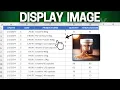 How to Show an Image when Hovering Over a Cell in Excel Display a Photo Automatically