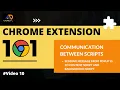 Send Message from Popup js to background and content js Chrome Extension 101 10 TUTORIEX