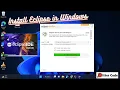 Install Eclipse IDE 2022-09 in Windows 11 Step By Step Guide Includes Hello World Program 2023