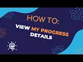 Classworks Student Minute View My Progress Details