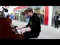 Download Lagu I played RUNNING IN THE 90's on piano in public (Initial D)