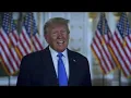 PRESIDENT TRUMP SPEAKS AT DR CHARLES STANLEY FUNERAL