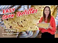 4-Ingredient Homemade Corn Tortillas Recipe