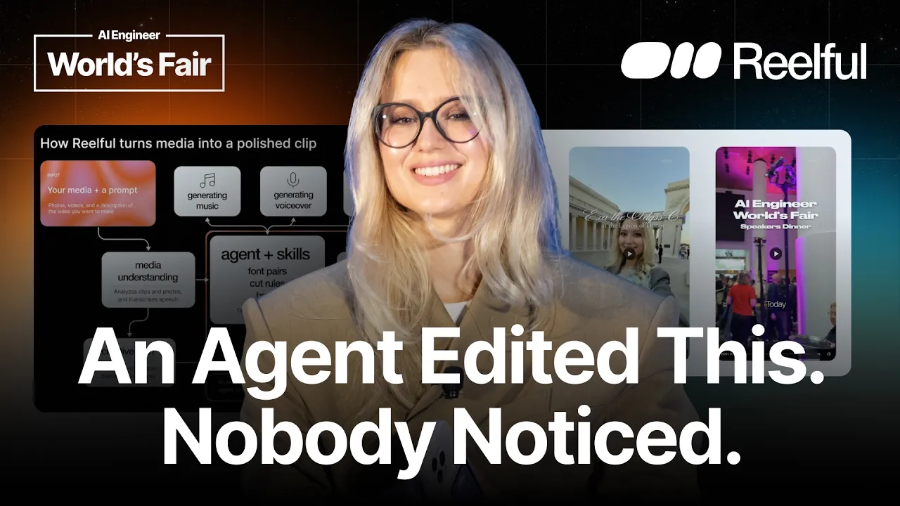 Building an Agentic Video Editor for Mass Consumer — Ekaterina Deyneka, Reelful: video thumbnail