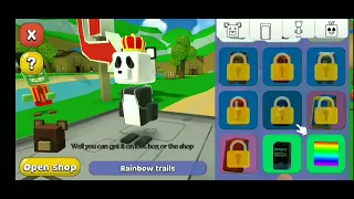 How to get the rainbow trail WITHOUT supporting the developer Super bear adventure