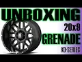 XD Series 820 Grenade 20x9 Wheel Rim Unboxing