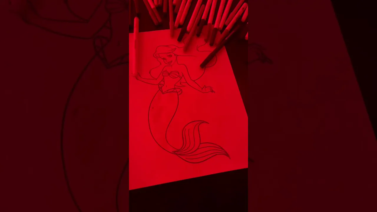 PINTANDO A PEQUENA SEREIA | PARTE 1 ????