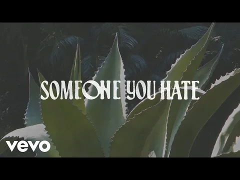 Download MP3 Sasha Alex Sloan - Someone You Hate (Lyric Video)