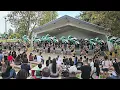 Dinuba High School Band and Colorguard at Youth Night 2025