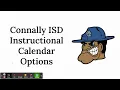 CISD Calendar Options 2023-24