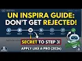 UN Job Application 2026 A Complete Step-by-Step Guide to Inspira