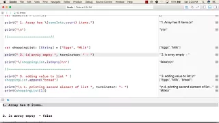 Swift 4 - Arrays