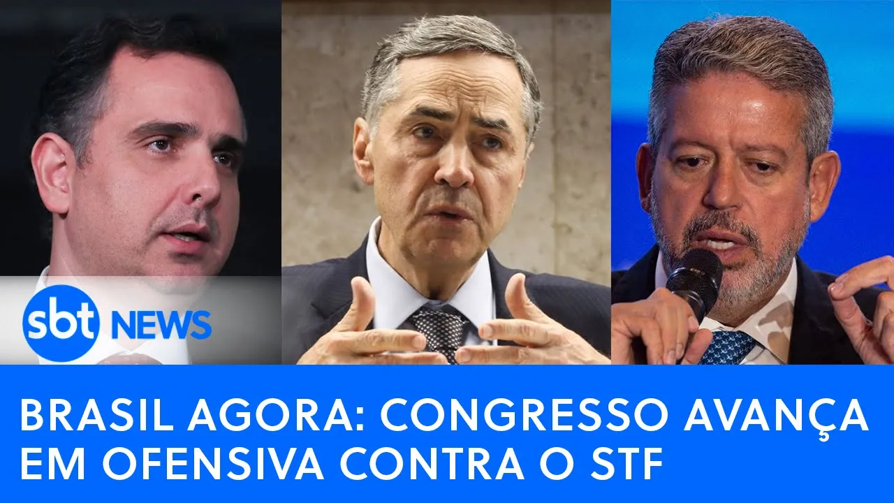 ????Brasil Agora: Senado avança em ofensiva contra o STF. | SBT AO VIVO
