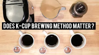 Download Pour Over and Aeropress Brewing with K-Cups - Does It Make Better Coffee MP3