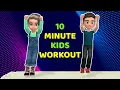 10 MINUTE KIDS WORKOUT PROPRIOCEPTIVE ACTIVITY TO IMPROVE FOCUS