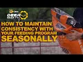 How To Maintain Consistency With Your Deer Feeding Program Seasonally