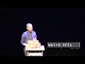 Mike Taylor Weird APIs Browser API Special CSS Day 2017