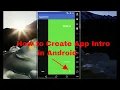 How to Create Intro Slider for your Android App