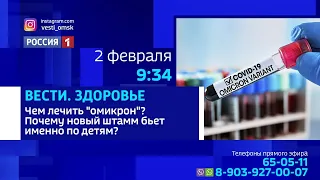 «Вести Здоровье» — Чем лечить «Омикрон»? Почему новый штамм бьёт именно по детям?