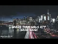 Megan Thee Stallion - Where Them Girls At? (Clean) (Lyrics) - Audio at 192khz